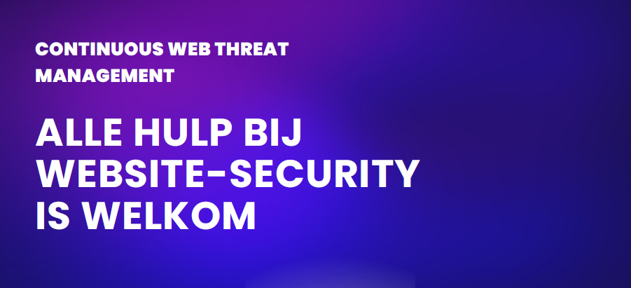 Continuous Web Threat Management